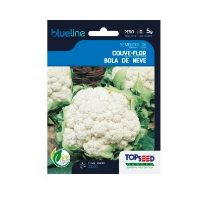 Envelope Sementes Couve Flor Bola de Neve 5g