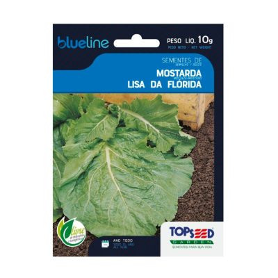 Envelope de Sementes Mostarda Lisa da Florida 10g