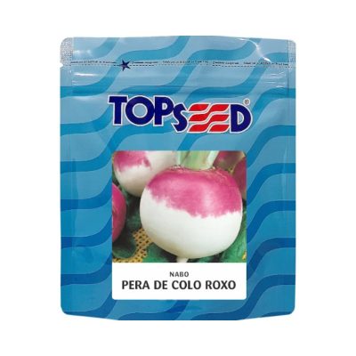 Sementes Nabo Pera de Colo Roxo 100g