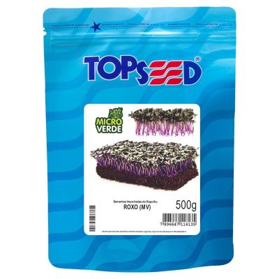 Sementes de Microverdes Repolho Roxo 500g