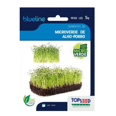 Sementes de Microverdes Alho-Porro 5g