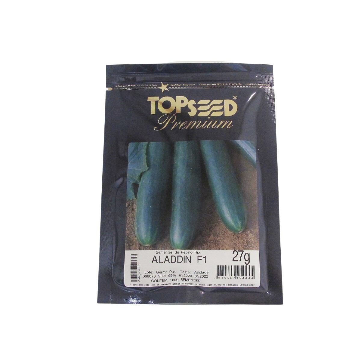 Sementes de Pepino Hib. Aladdin F1 1 Mx