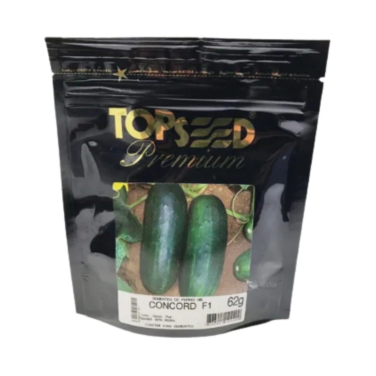 Sementes de Pepino Hib . Concord F1 3Mx