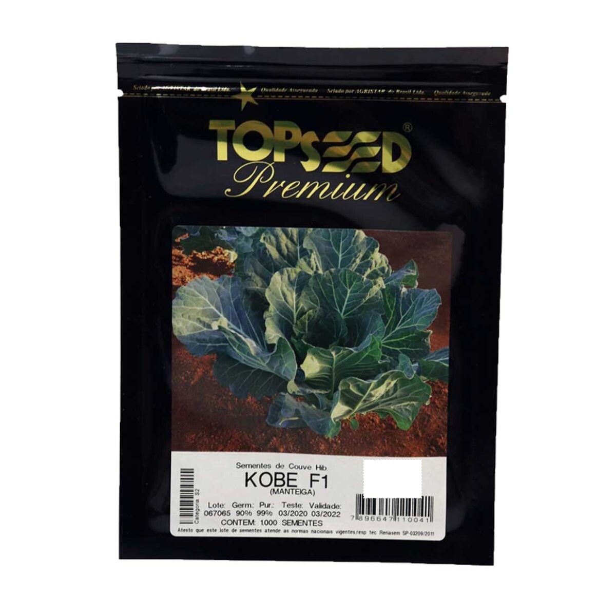 Sementes de Couve Hib. Manteiga Kobe F1 25 MX