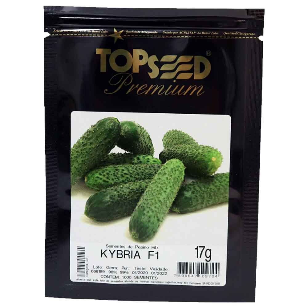 Sementes de Pepino Hib. Kybria F1 1Mx