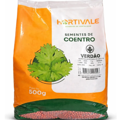 Sementes De Coentro Verdao Hortivale 500g
